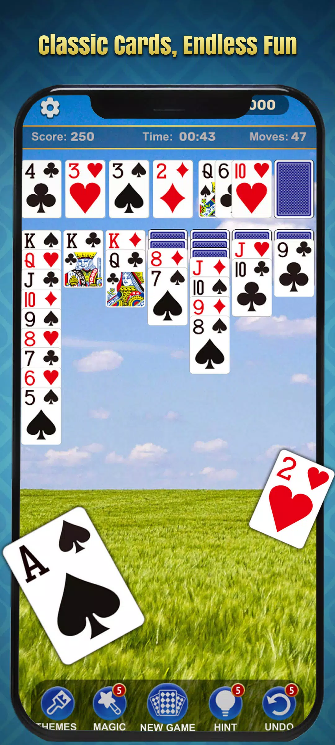 Solitaire Go: Klondike screenshot 1