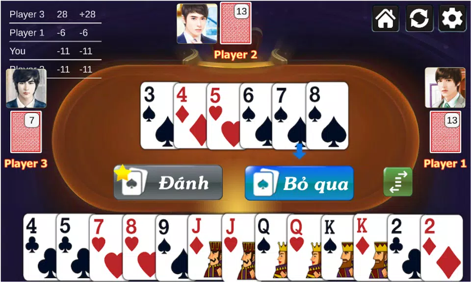 Screenshot Tien Len Mien Nam TM 3