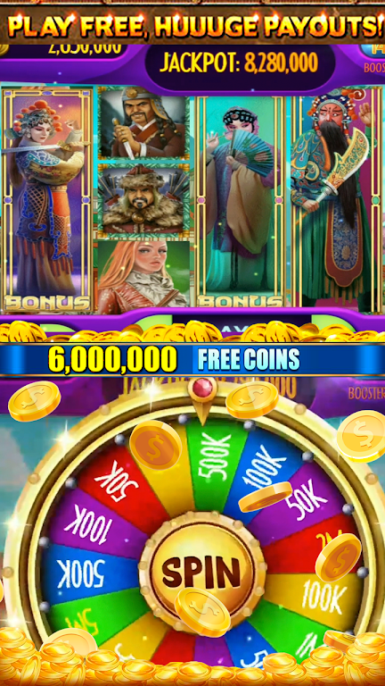 Chinese Opera Dynasty Free Vegas Slot Machine captura de pantalla 