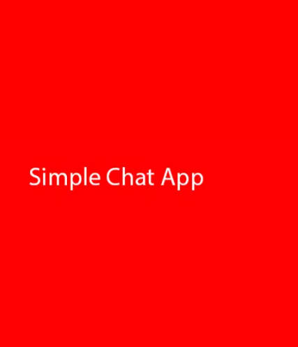 Simple Chat App স্ক্রিনশট 3