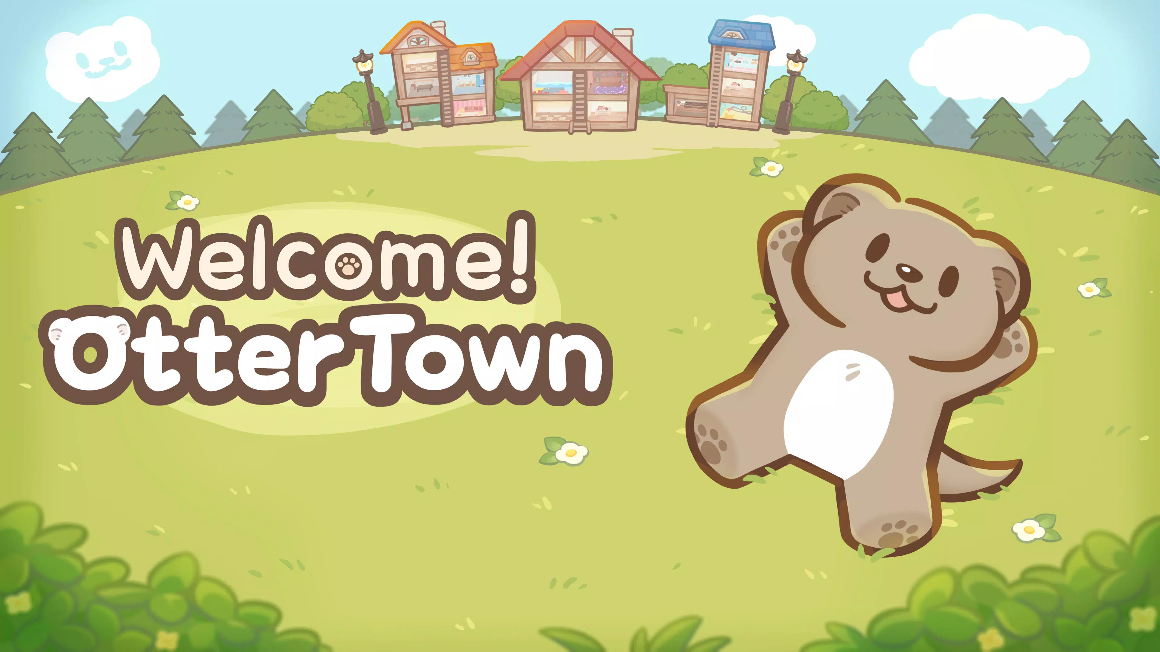 Welcome! Otter Town: cute game ekran görüntüsü 2