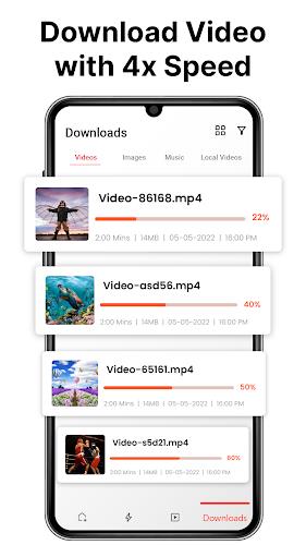 V - All Video Downloader स्क्रीनशॉट 3