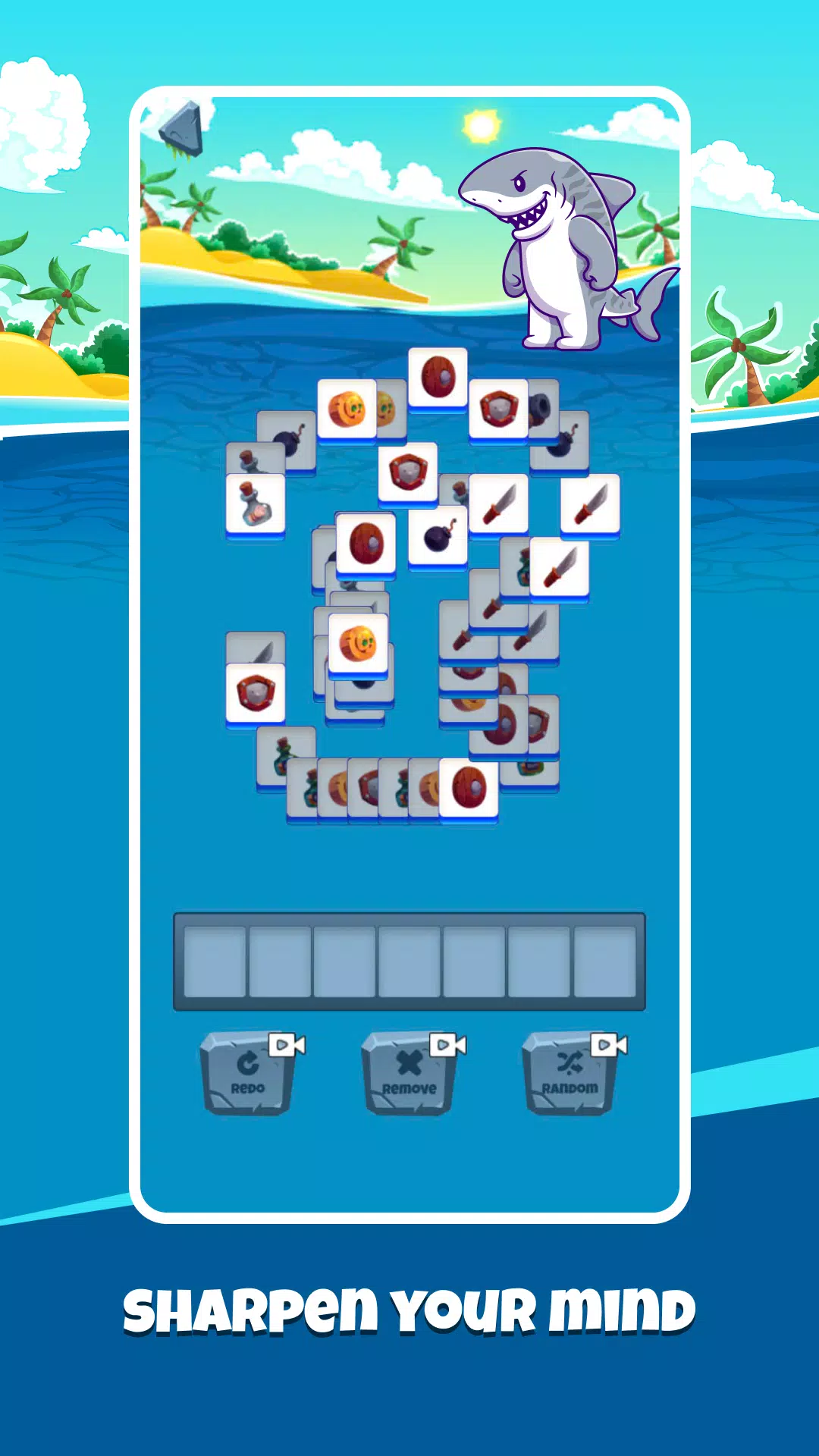 Shark Attack:Match Puzzle Game zrzut ekranu 1