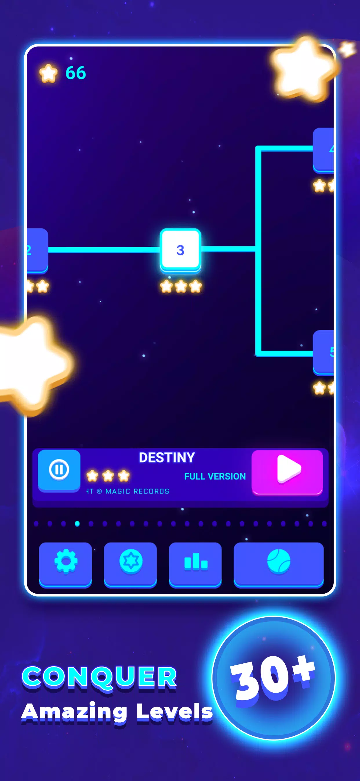 Screenshot Jump Ball: Tiles and Beats 1