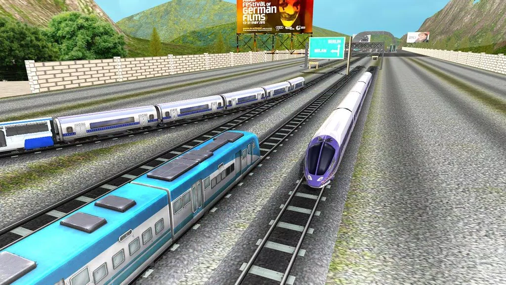 Euro Bullet Train Simulator экрана 3