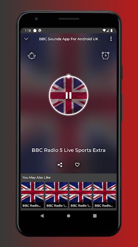 BBC Sounds App For Android UK captura de pantalla 