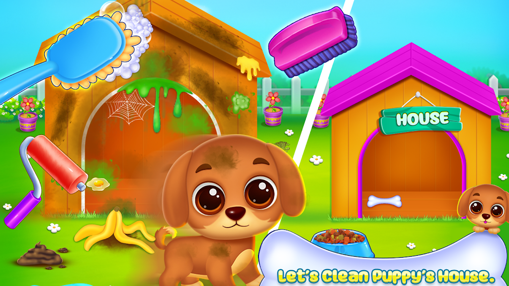 Screenshot Home cleaning game for girls 2