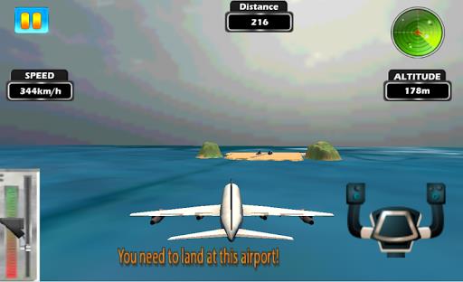 Plane Pro Flight Simulator 3D ekran görüntüsü 4