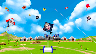 Osman Gazi kite flying 3d game Captura de pantalla 4