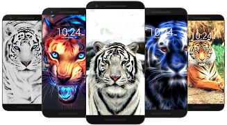 Tiger Wallpaper HD & 4K ဖန်သားပြင်ဓာတ်ပုံ 3