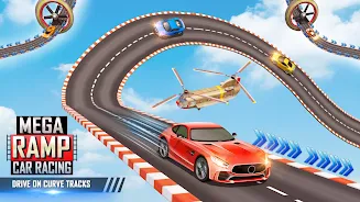 Mega Ramp Car Racing Master 3D Скриншот 3