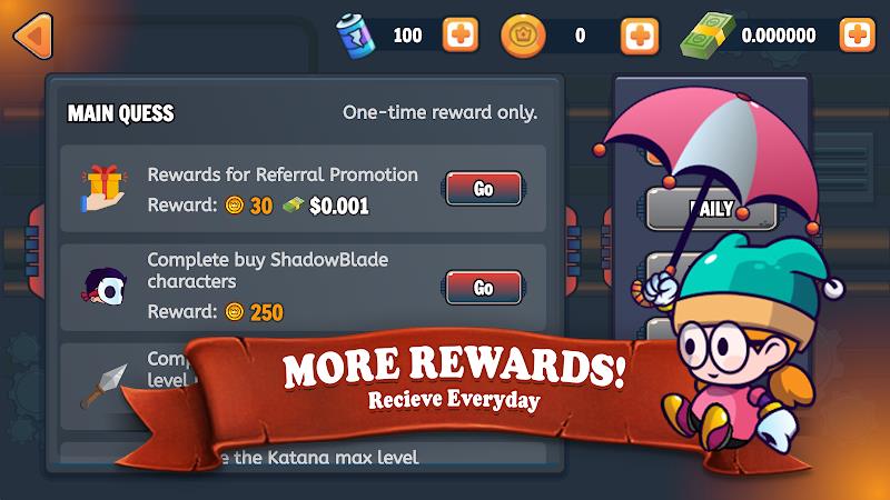 Ninja Boss Hunter - Earn Money ảnh chụp màn hình 4