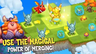 Merge World Above Magic Puzzle screenshot 2