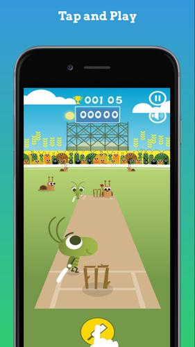 Doodle Cricket captura de pantalla 