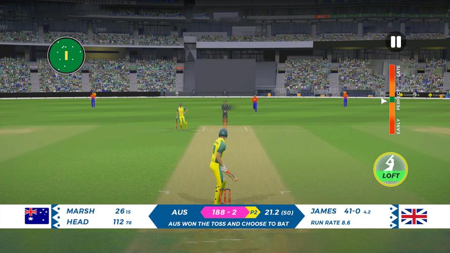 Real T20 Cricket Games 2023 স্ক্রিনশট 1