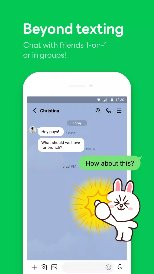 LINE screenshot 1