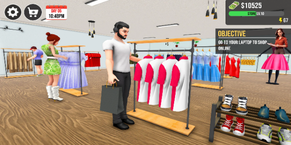 My Clothing Store Simulator 3d ဖန်သားပြင်ဓာတ်ပုံ 3