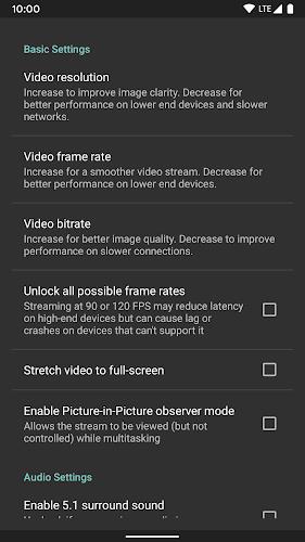 Moonlight Game Streaming স্ক্রিনশট 2