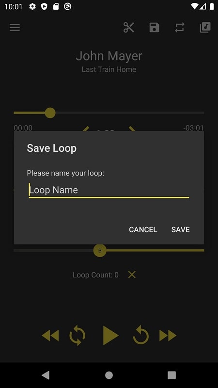 Loop Player captura de pantalla 