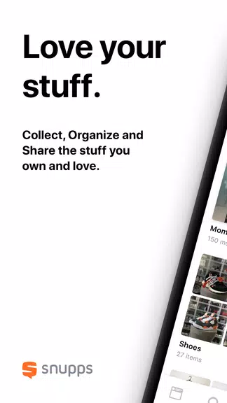 Snupps - Collect Organize Shar captura de pantalla 