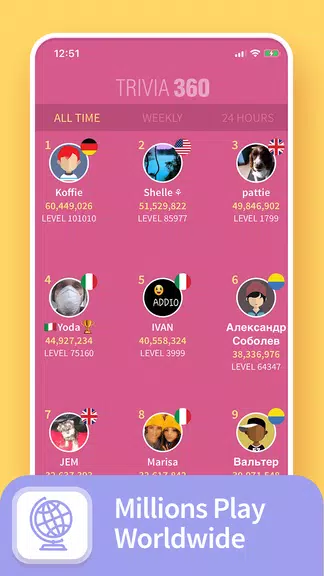 TRIVIA 360: Quiz Game Screenshot 4