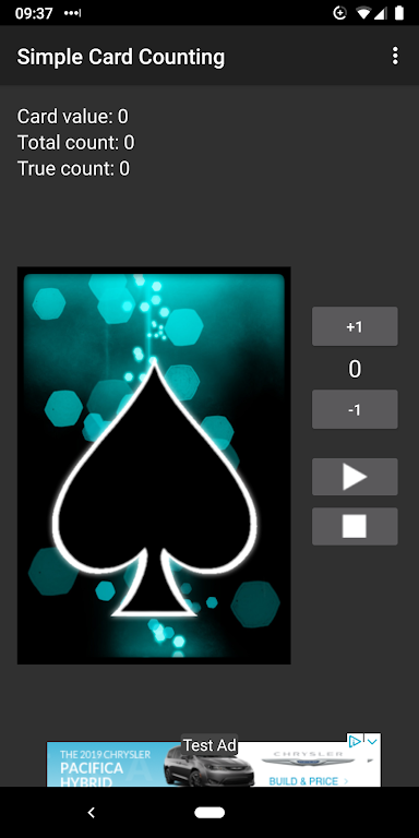 Simple Card Counting Screenshot 1