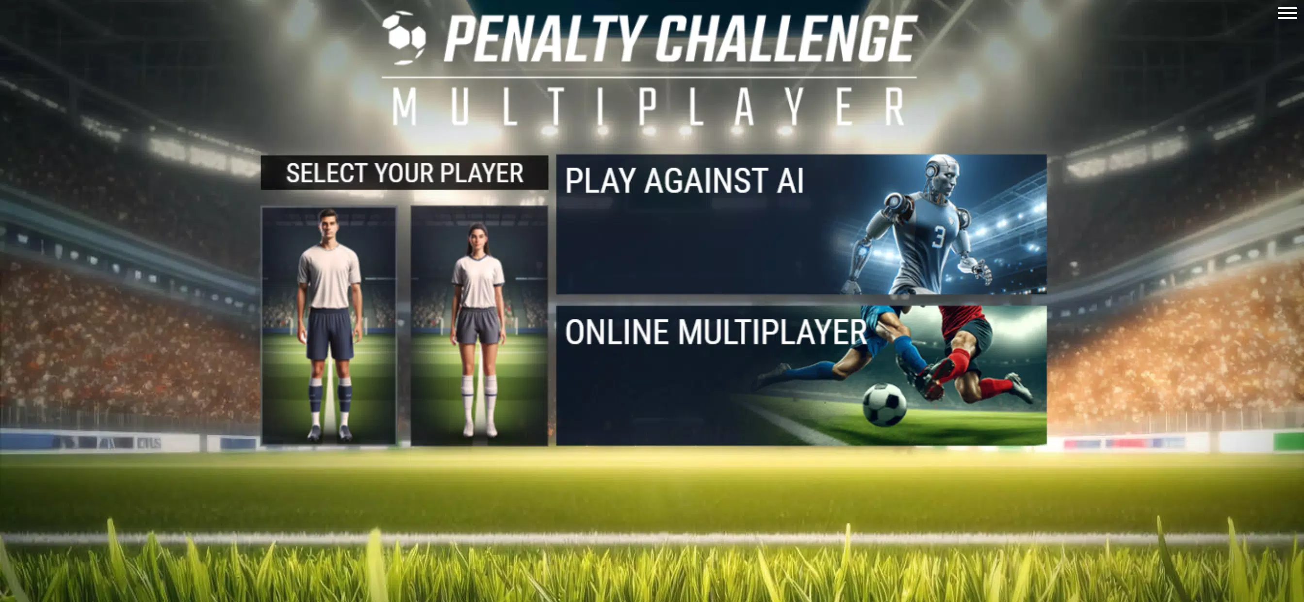 Penalty Challenge Multiplayer ảnh chụp màn hình 1