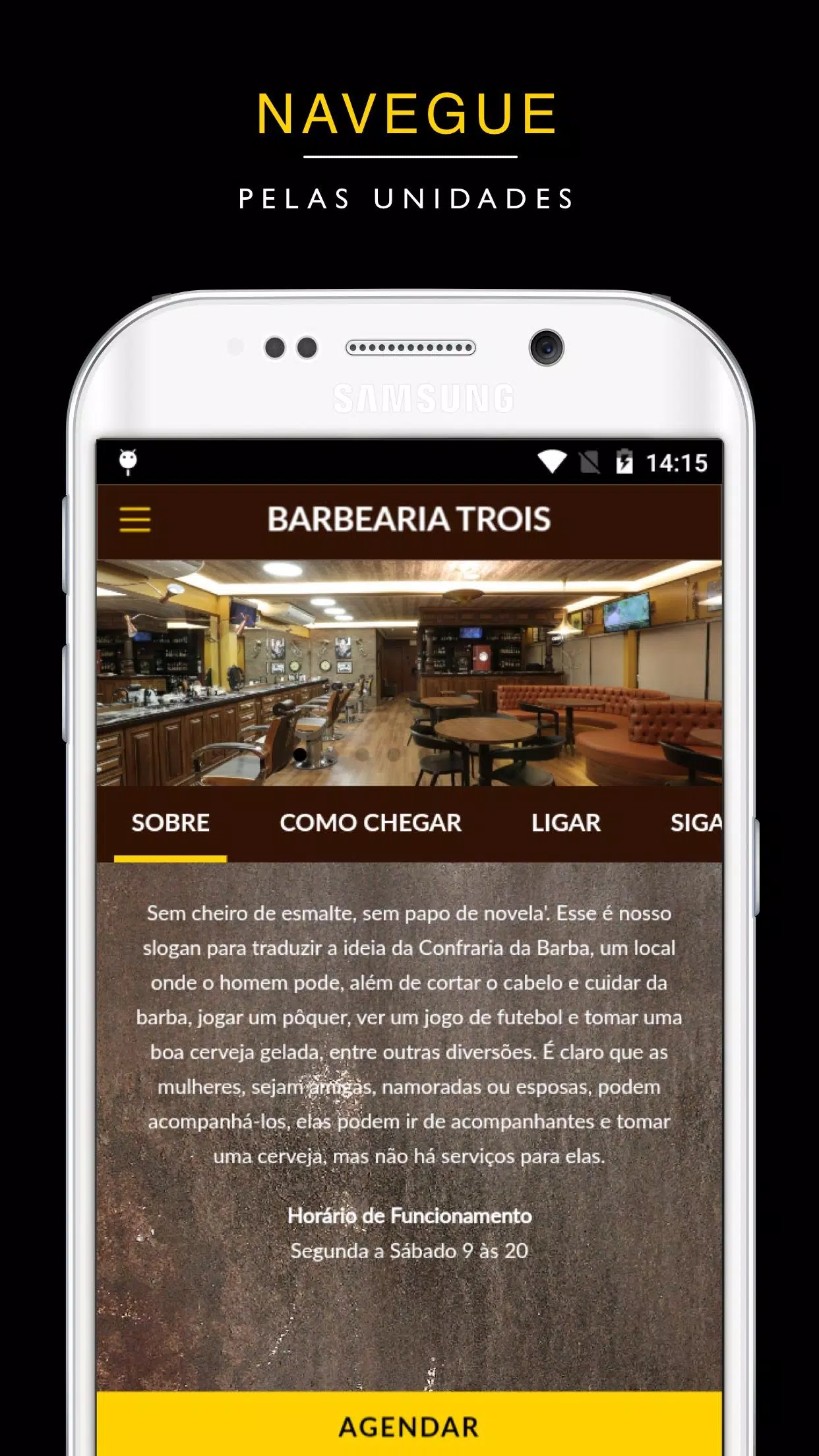 Trois Barbearia Screenshot 1