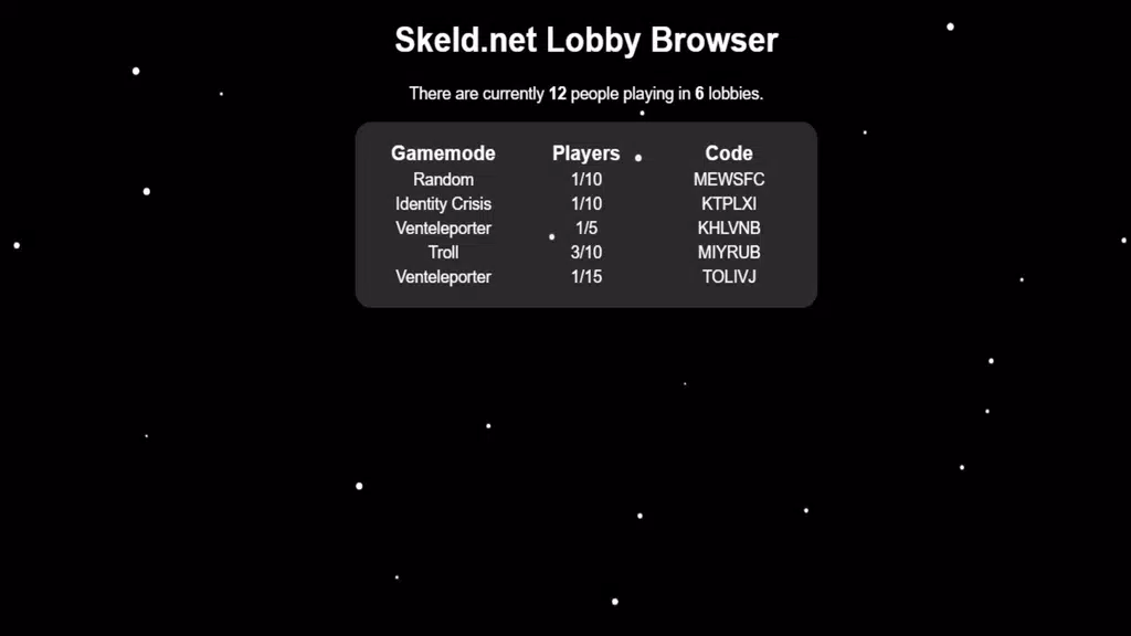 Skeld.net Among Us Mods ekran görüntüsü 4