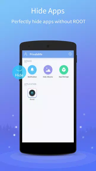 Hide App, Safe Chat – PrivacyHider ekran görüntüsü 1