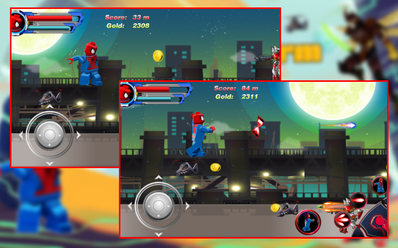 Screenshot Spider Lego Battle Transform 1