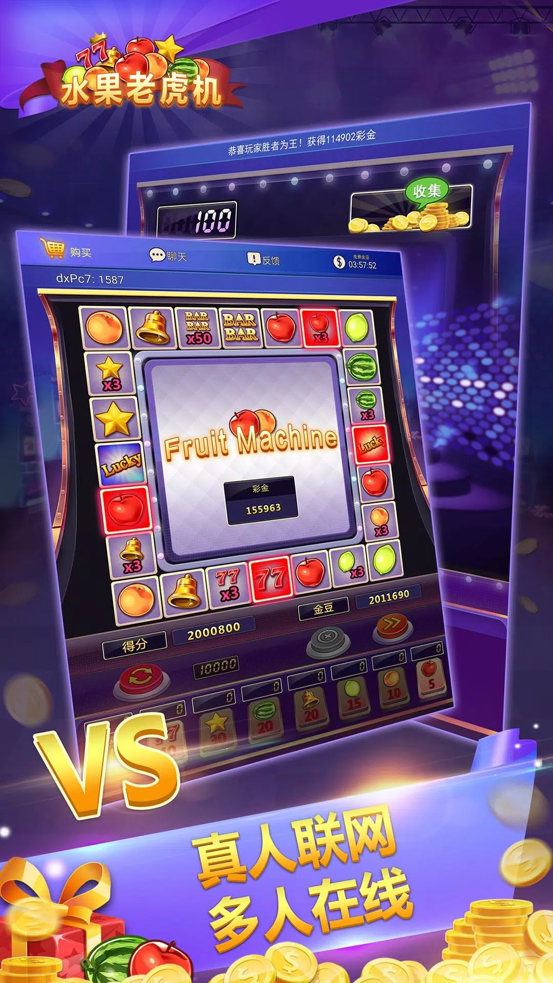 Fruit Machine - Mario Slots captura de pantalla 