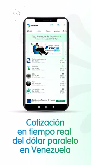 Tú Wallet.io captura de pantalla 