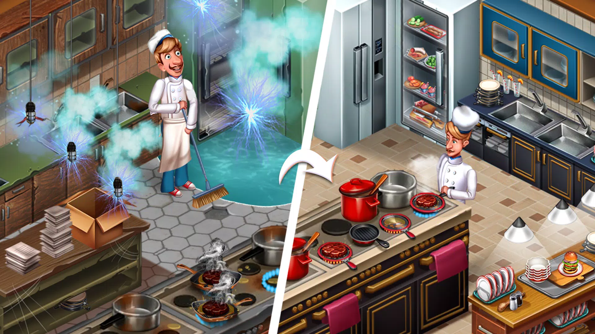 Screenshot Jogo de Comida: Chef e Cozinha 4