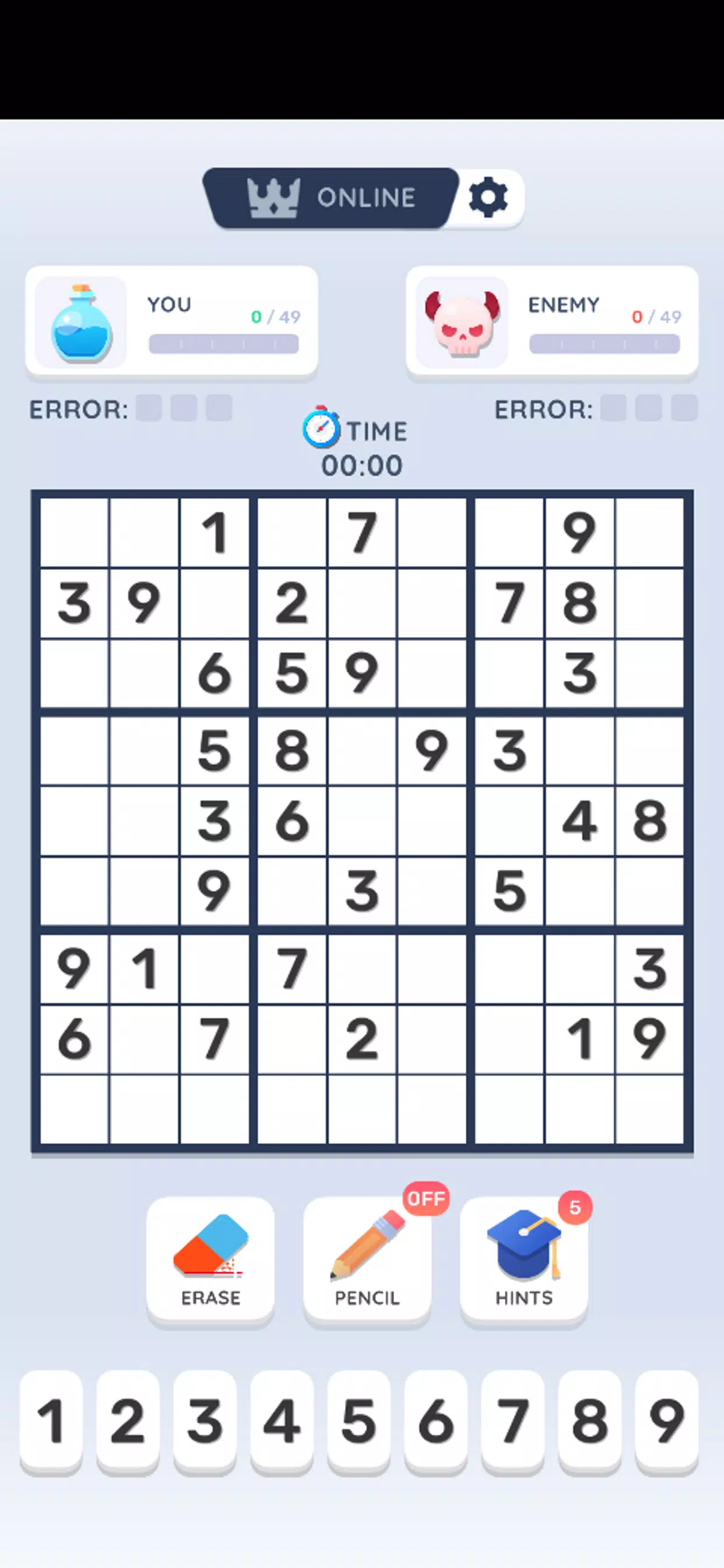 Sudoku Online captura de pantalla 