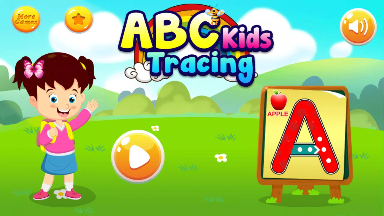 ABC Kids Tracing Games Captura de pantalla 1