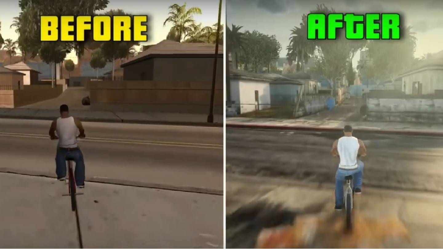 GTA San Andreas Remastered: Incroyable transformation avec 51 mods