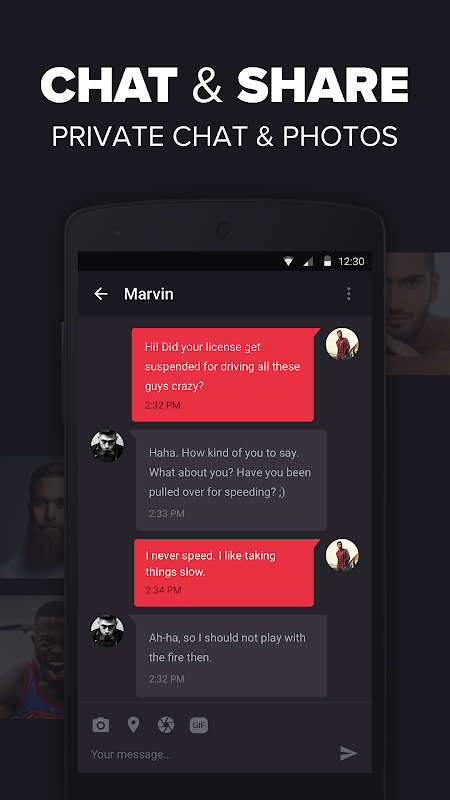 Grizzly - Gay Dating and Chat screenshot 1