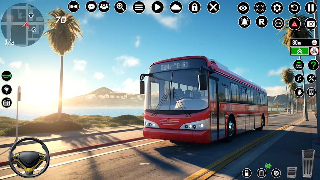 Indian Bus Driver: Bus Game ảnh chụp màn hình 1