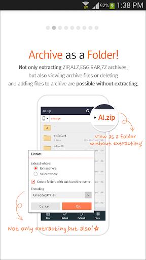 ALZip – File Manager & Unzip Capture d'écran 2