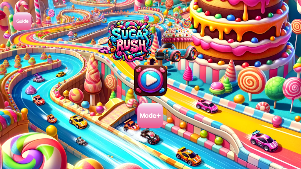 Vin Sugar Rush экрана 2