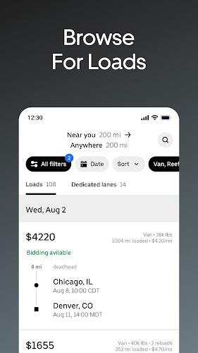 Uber Freight screenshot 1