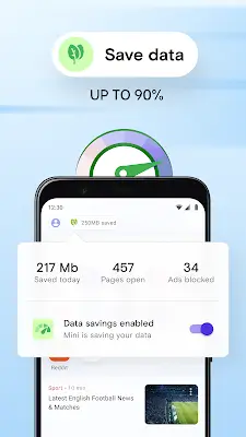 Opera Mini: Fast Web Browser Screenshot 4