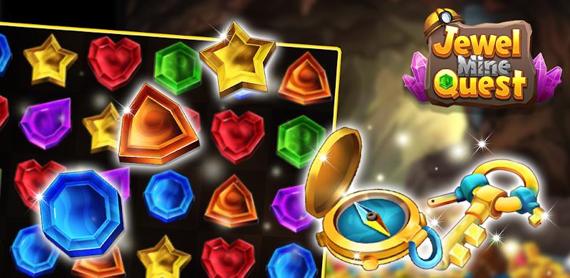 Jewel Mine Quest: Match-3应用截图第2张