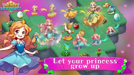 Merge Magic Princess: Tap Game ekran görüntüsü 4