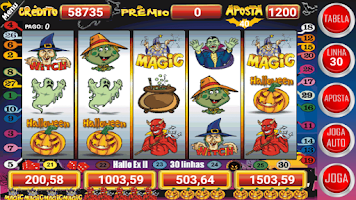 Halloween Slots 30 Linhas Captura de tela 4