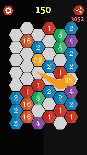 Connect Cells - Hexa Puzzle স্ক্রিনশট 1