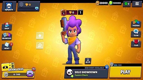 YKV Menu Brawl Stars экрана 3