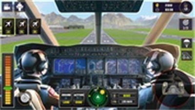 Plane Sim ဖန်သားပြင်ဓာတ်ပုံ 1