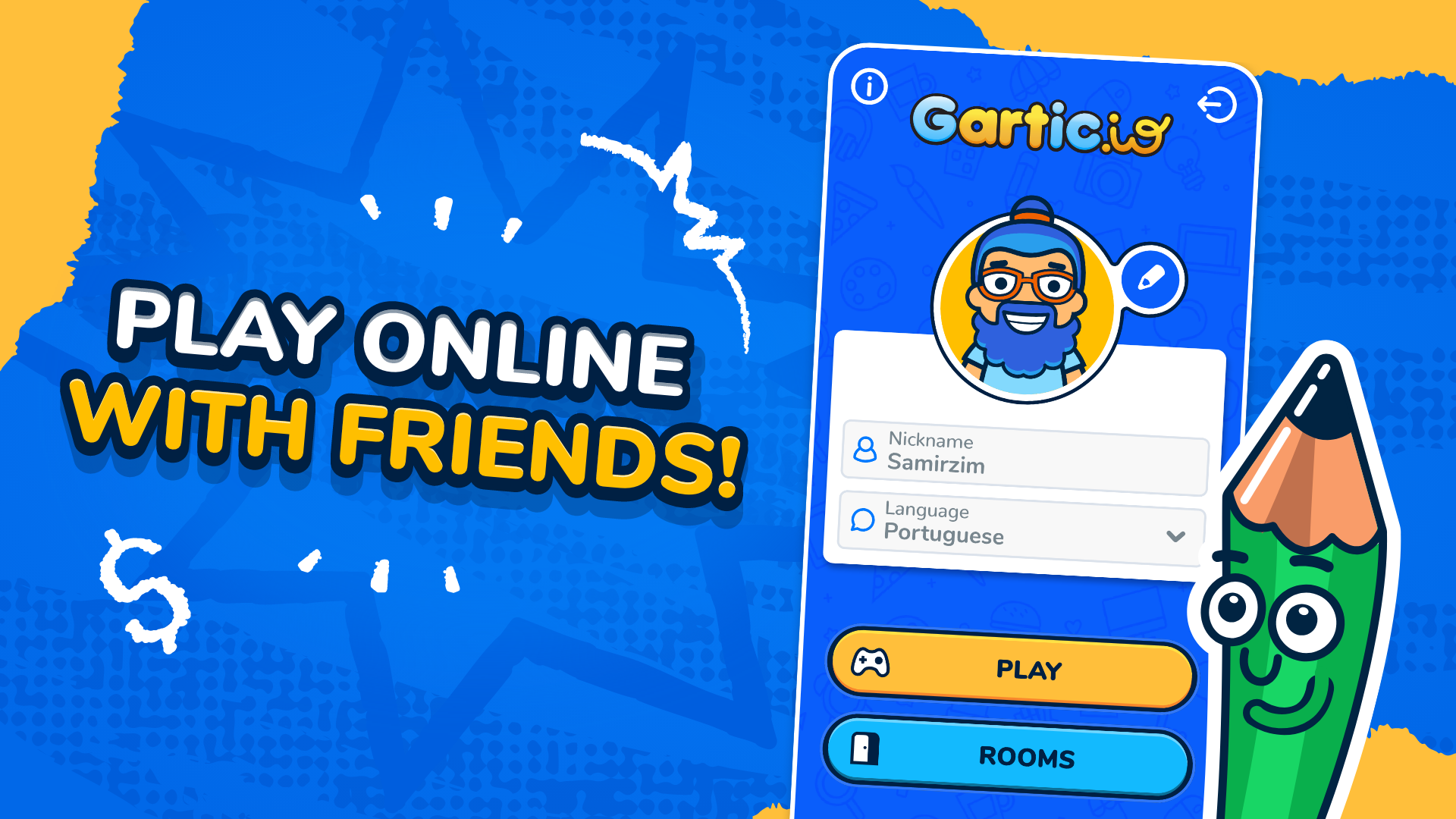 Gartic.io - Draw, Guess, WIN ekran görüntüsü 1